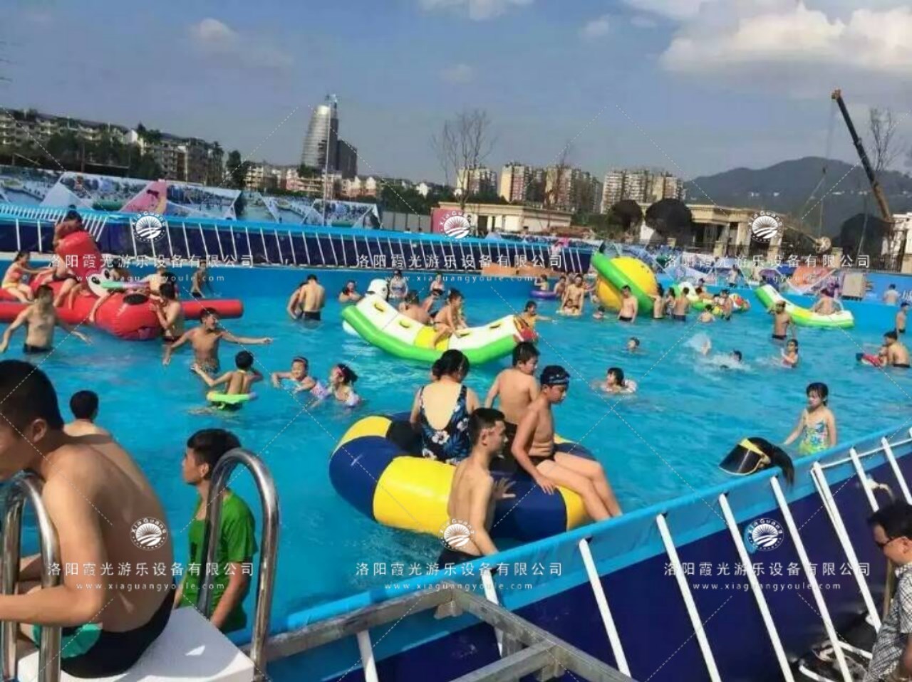 龙口支架泳池