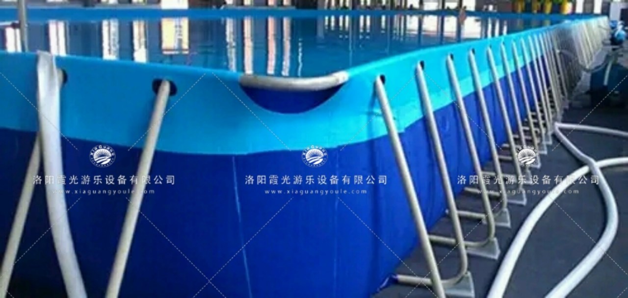 龙口支架移动游泳池